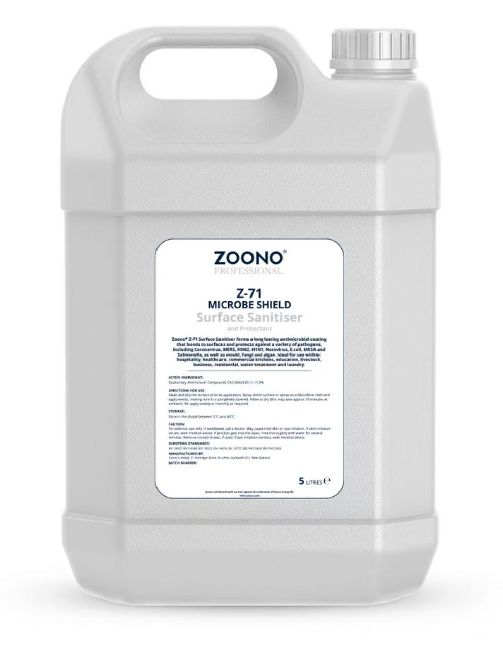 Zoono Z-71 長效表面消毒抗菌液